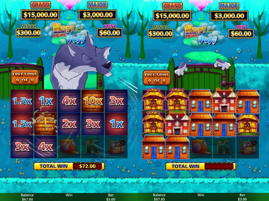 Huff N' More Puff App free spins