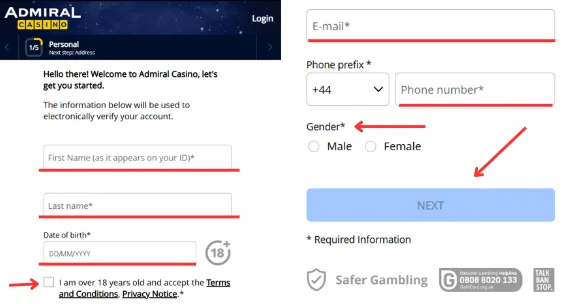 Choose a licenced casino