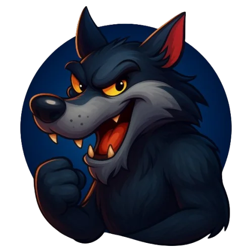 Wild wolf